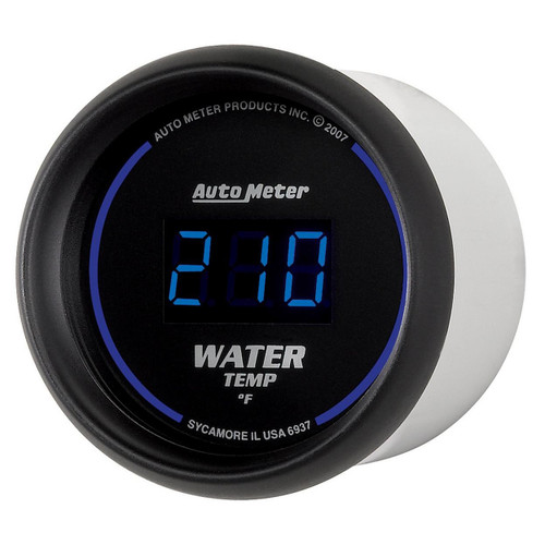 Autometer 52mm 0-300F Water Temp Gauge Cobalt Digital