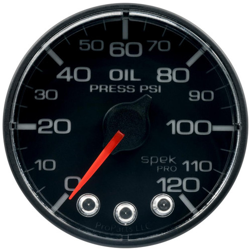 Autometer 52mm 0-120PSI Oil Pressure Gauge Spek-Pro