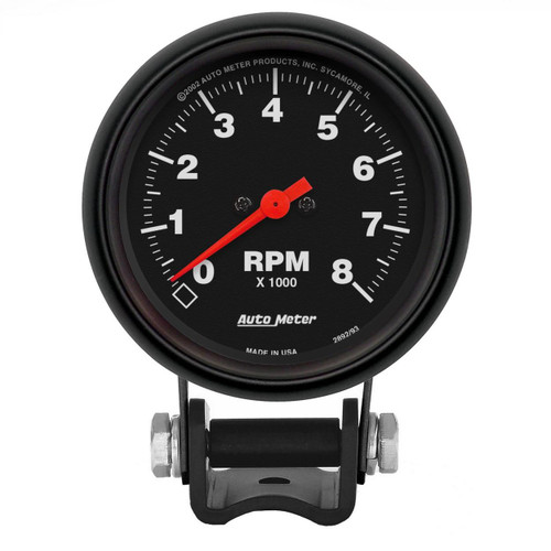 Autometer 2-5/8in 8000RPM Mini Tachometer