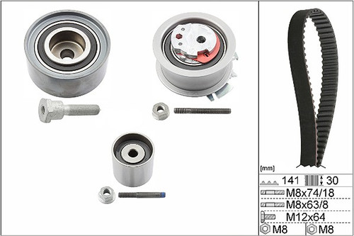 Engine Timing Belt Kit ZD0463K - front view