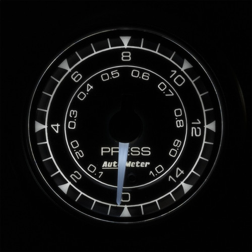 Autometer 2-1/16in 15PSI Pressure Gauge Chrono