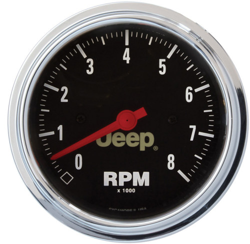 Autometer 85.7mm 8000RPM Tachometer Gauge for Jeep