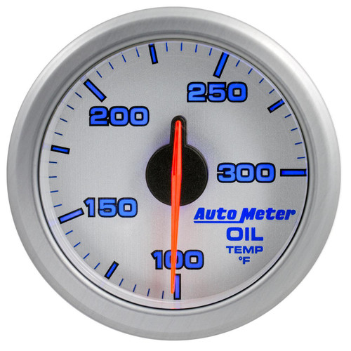 Autometer 2-1/16in 100-300F Oil Temp Gauge Airdrive