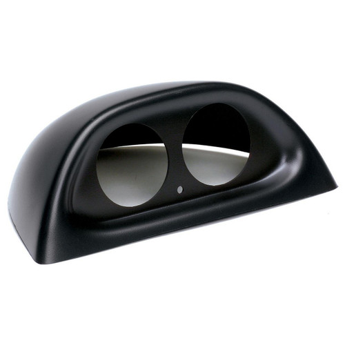 Autometer 52mm Black Dual Dash Pod for Ford Mustang