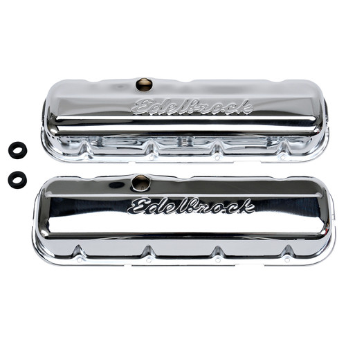 Edelbrock Signature Valve Cover for Chevy 1965+ 396-502