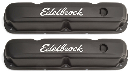 Edelbrock Signature Valve Cover for Chrysler 1965-1991 318-360 V8 Black