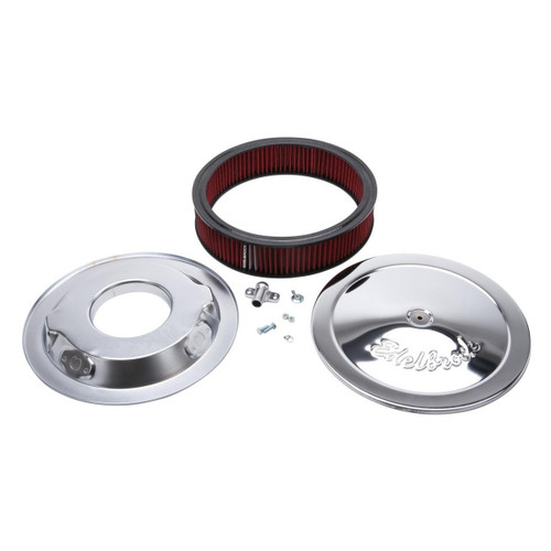 Edelbrock Pro-Flo Air Cleaner 14in Cloth Chrome