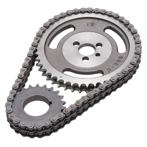 Edelbrock Timing Chain/Gear Set for Chevy SBC Single Key