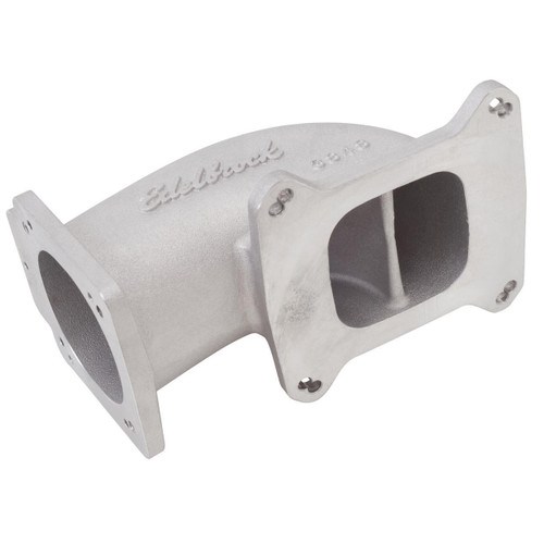 Edelbrock Low Profile Intake Elbow 90mm As-Cast