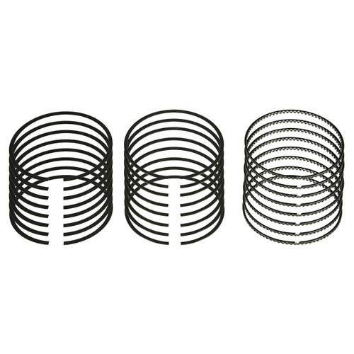 Engine Piston Ring Set - 0.75 mm Oversize E-997K .75MM - angled view
