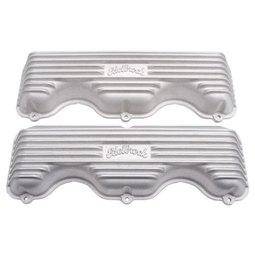 Edelbrock Classic Valve Cover for Chevy 348/409 V8 Satin