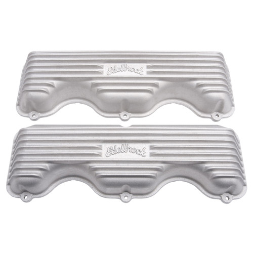 Edelbrock Classic Valve Cover for Chevy 348/409 V8 Satin