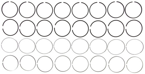 Engine Piston Ring Set - .030 Oversize 41909.030 - kit contents