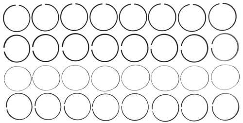 Engine Piston Ring Set - .030 Oversize 41940.030 - kit contents