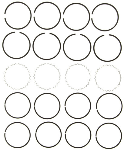 Engine Piston Ring Set - .060 Oversize 4007.060 - alternate view