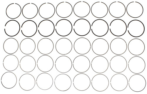 Engine Piston Ring Set - Standard Size 41902CP - kit contents