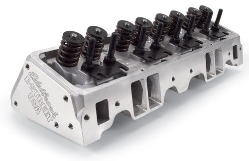 Edelbrock E-Street Cylinder Heads for Chevy SB 64cc Pair