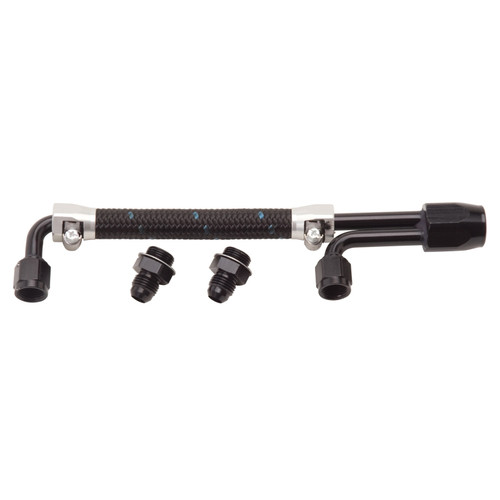 Edelbrock Dual Quad Fuel Line Kit Clear/Black