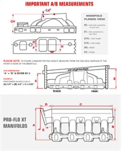 Edelbrock Performer Manifold for GM 229/4.3 V6