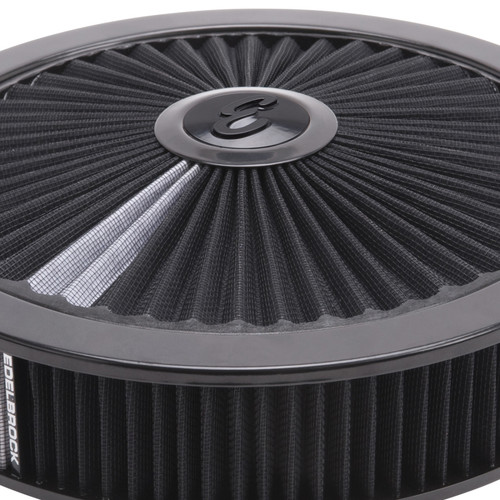 Edelbrock Pro-Flo High-Flow Air Cleaner 14in x 3.125in Dropped