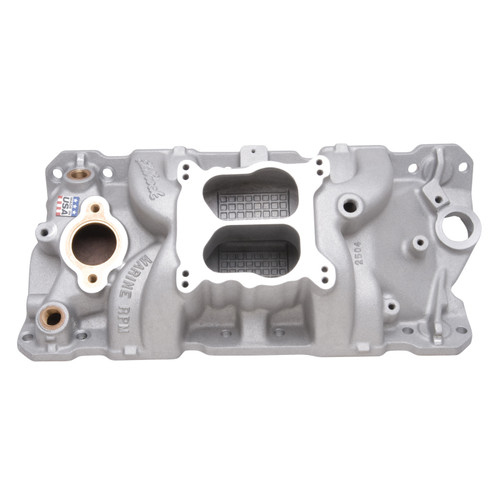 Edelbrock Performer RPM Marine Manifold for Chevy SBC 1955-86