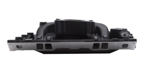 Edelbrock RPM Air-Gap Vortec Manifold for Chevy SBC Black