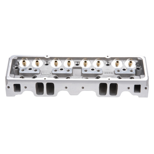 Edelbrock NHRA Legal Head for Chevy SBC 64cc Angled