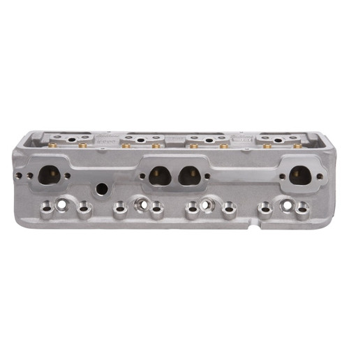 Edelbrock NHRA Legal Head for Chevy SBC 64cc Angled