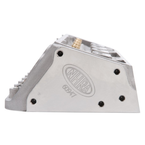 Edelbrock NHRA Legal Head for Chevy SBC 64cc Angled