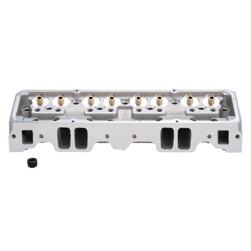 Edelbrock NHRA Legal Head for Chevy SBC 64cc Straight
