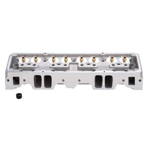 Edelbrock NHRA Legal Head for Chevy SBC 64cc Straight