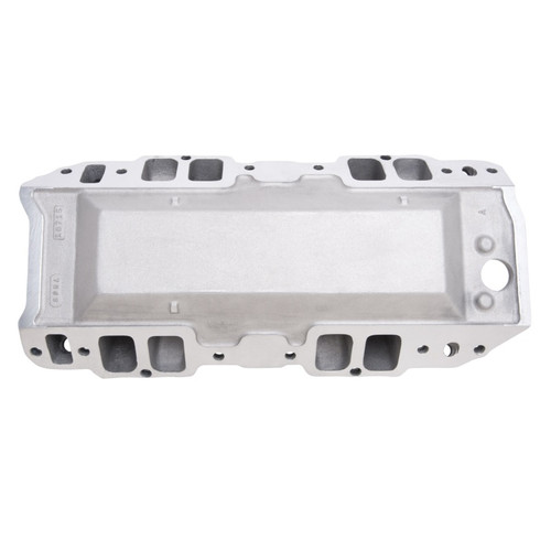 Edelbrock Polished RPM Air-Gap Manifold for Chevy BBC Rect