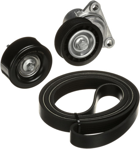Gates Complete Serpentine Belt Drive Component Kit 90K-38408 - kit contents