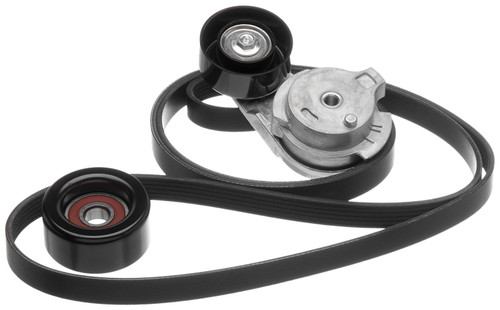 Gates Complete Serpentine Belt Drive Component Kit 90K-38178B - kit contents