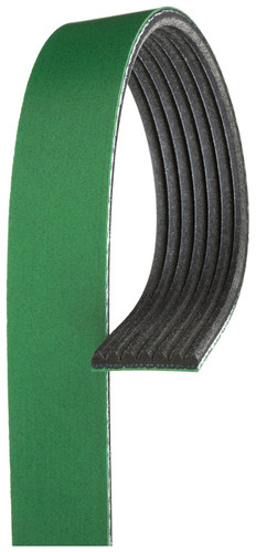 Gates FleetRunner Heavy-Duty Micro-V Serpentine Drive Belt K070735HD - top view