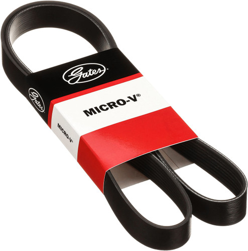 Gates Micro-V Serpentine Drive Belt K080645 - angled view