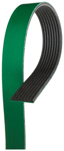 Gates FleetRunner Heavy-Duty Micro-V Serpentine Drive Belt K080828HD - top view