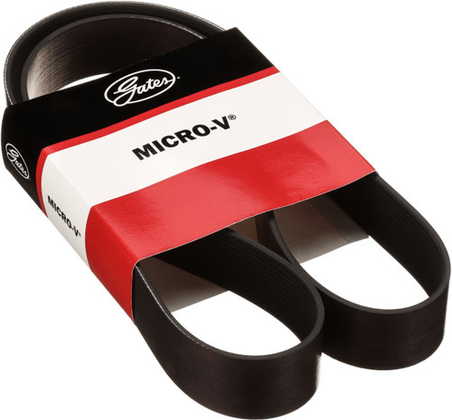 Gates Micro-V Serpentine Drive Belt K120606 - angled view