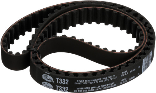 Gates Premium Automotive Timing Belt T332 - top view