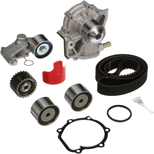Gates PowerGrip Premium Timing Component Kit with Water Pump (TCKWP) TCKWP254A - kit contents