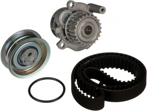 Gates PowerGrip Premium Timing Component Kit with Water Pump (TCKWP) TCKWP296M - kit contents