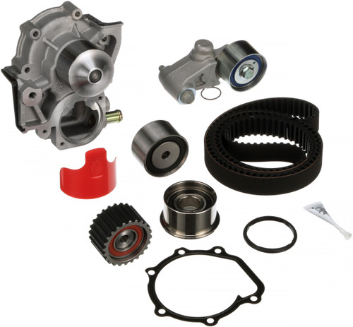 Gates PowerGrip Premium Timing Component Kit with Water Pump (TCKWP) TCKWP304A - kit contents