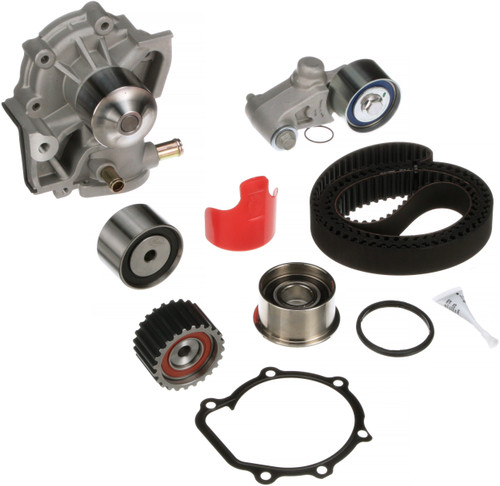 Gates PowerGrip Premium Timing Component Kit with Water Pump (TCKWP) TCKWP304C - kit contents