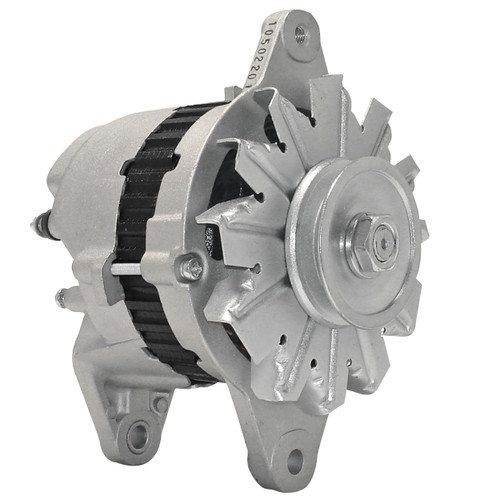 Quality-Built Reman Alternator 14550 - angled view