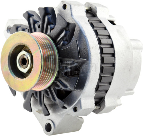 Wilson New Alternator - Delco Remy CS130 12V 105A 90-01-4634N - angled view