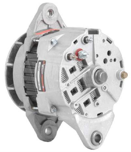Wilson Reman Alternator - Delco Remy 21SI 12V 130A 90-01-4074 - angled view
