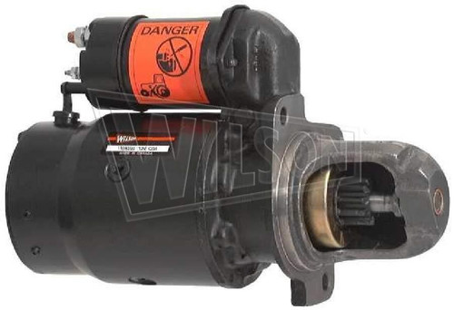 Wilson Reman Starter Motor - Delco Remy DD 10MT 12V 91-01-4194 - angled view