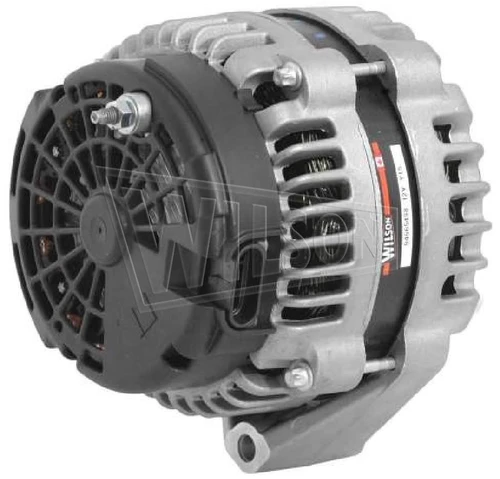 Wilson Reman Alternator - Delco Remy DR44G 12V 150A 90-01-4477 - angled view