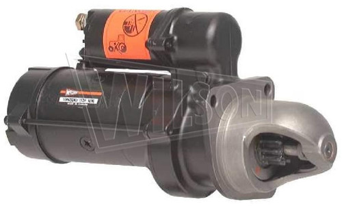 Wilson New Starter Motor - Delco Remy OSGR 28MT 12V 91-01-4313N - angled view