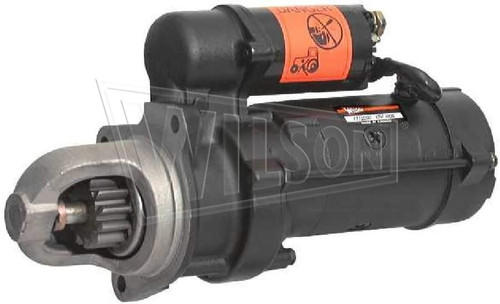 Wilson Reman Starter Motor - Delco Remy OSGR 28MT 12V 91-01-4314 - angled view